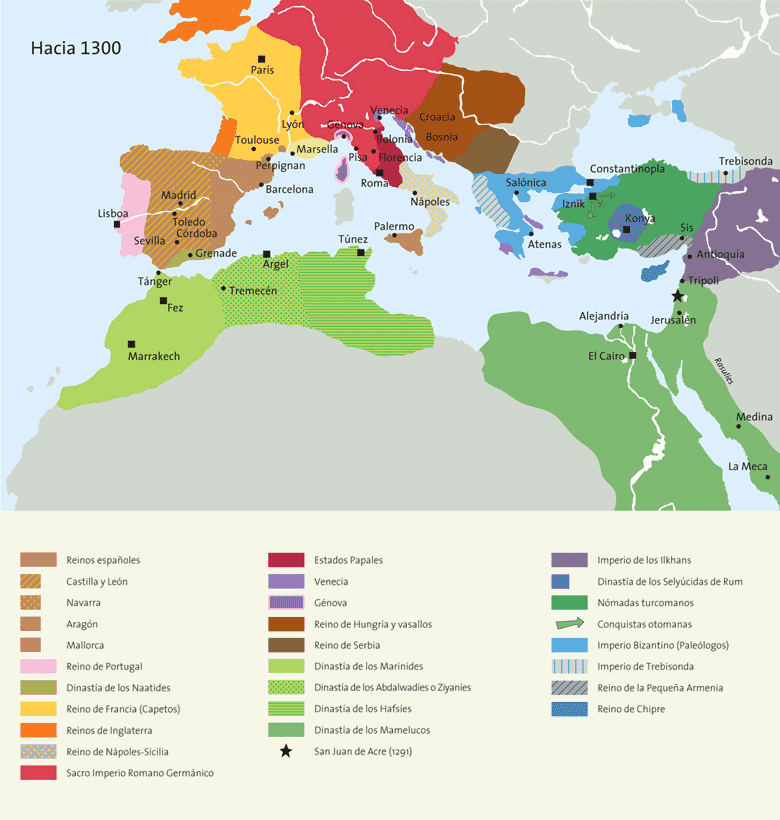 Hacia 1300