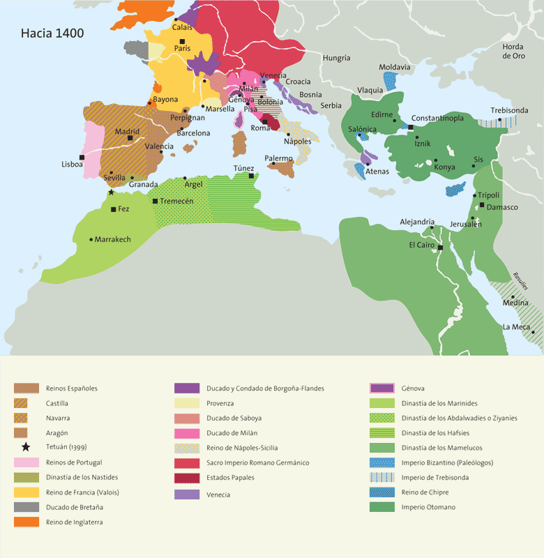 Hacia 1400